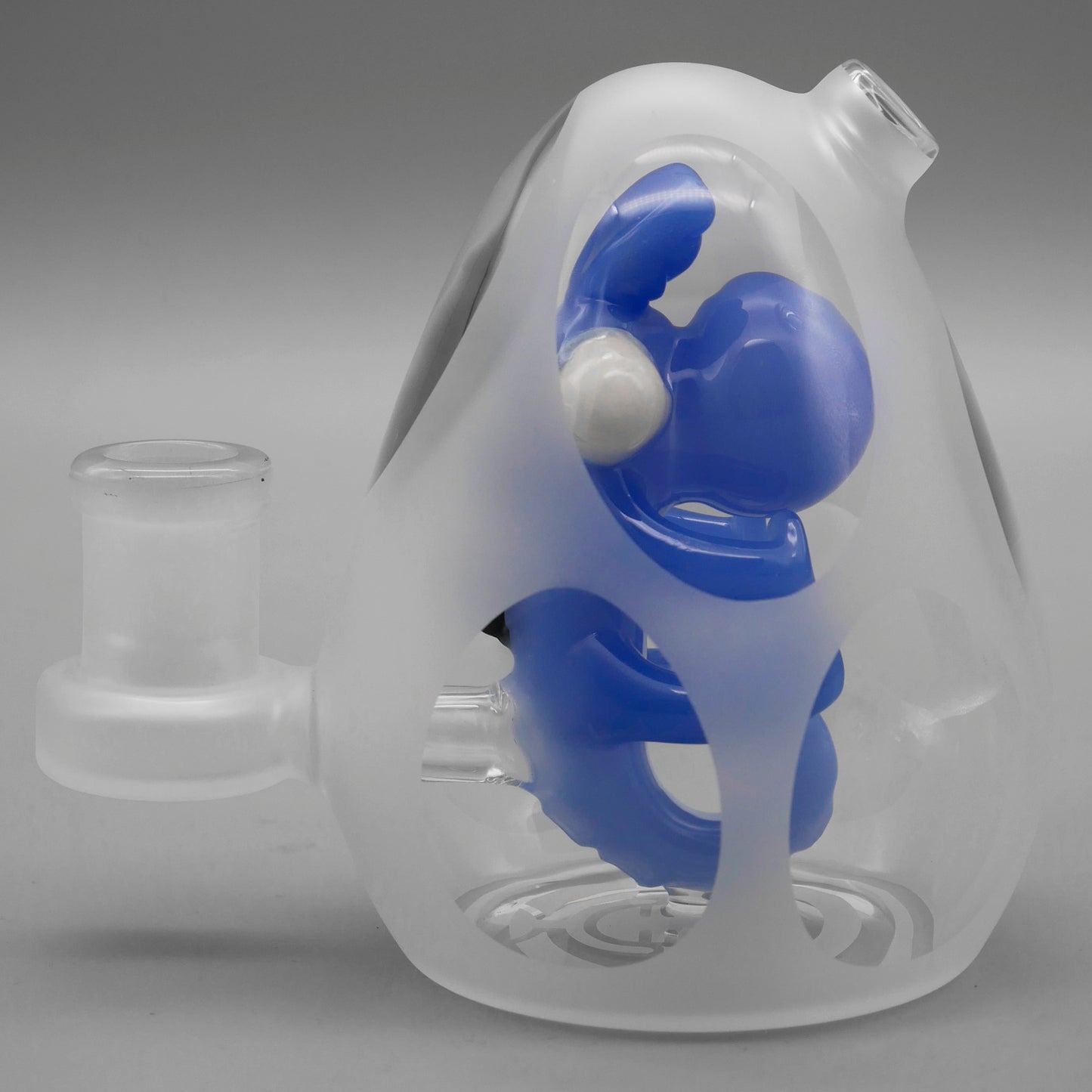 4" Yoshi Frosted Egg Dab Rig