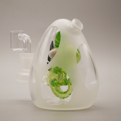 3PACK 4" Yoshi Frosted Egg Dab Rig