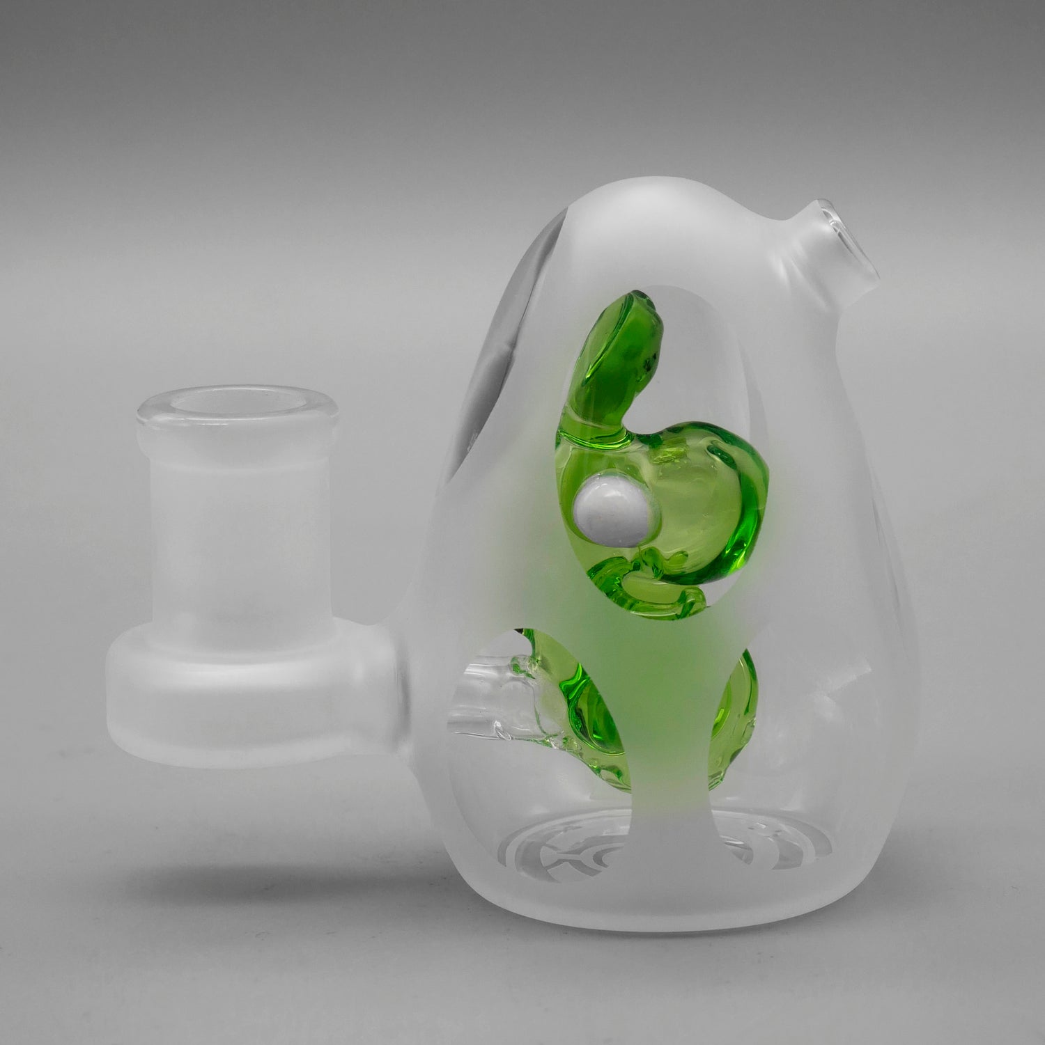 Green — 3" Mini Baby Dinosaur Egg Dab Rig