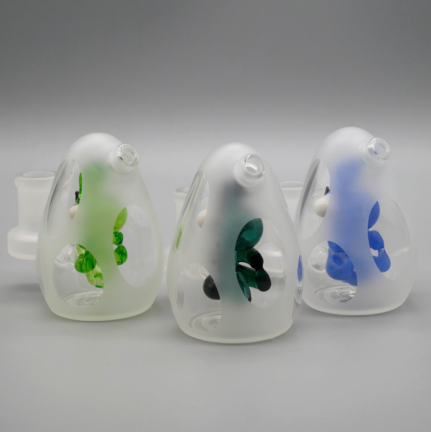 3PACK 3"  Encore Collection Mini Baby Dinosaur Egg Dab Rig