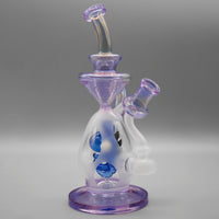 9" Encore Collection Color Baby Dinosaur Egg Recycler Dab Rig