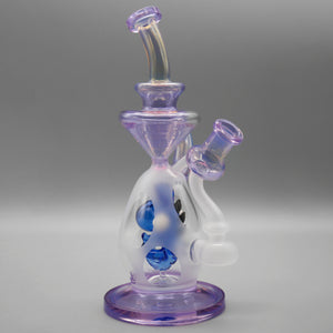 9" Encore Collection Color Baby Dinosaur Egg Recycler Dab Rig