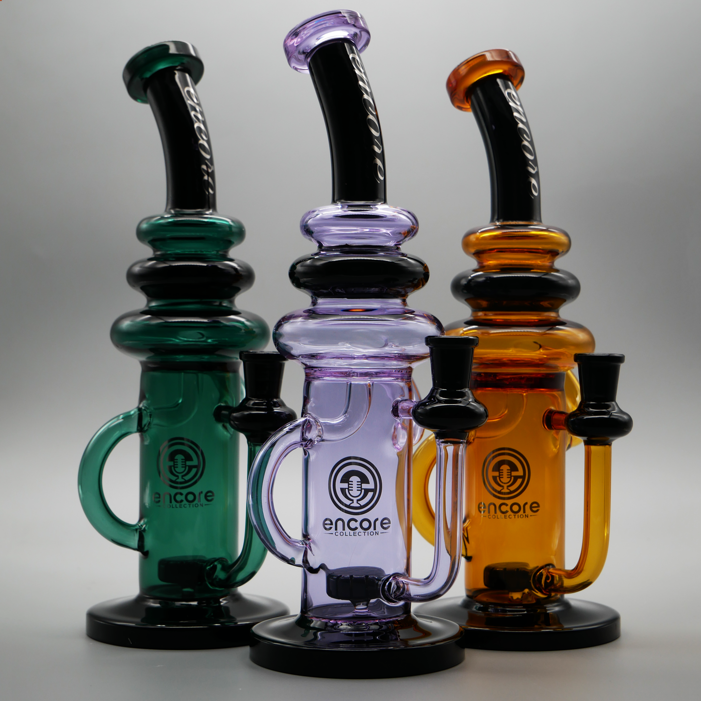 11" Encore Collection 2-Tone Klein Recycler Dab Rig