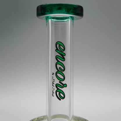 9" Encore Collection Turbine Slammer Bong w/ Color Accents