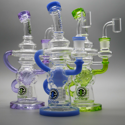 10" Encore Collection Fab Klein Recycler Dab Rig