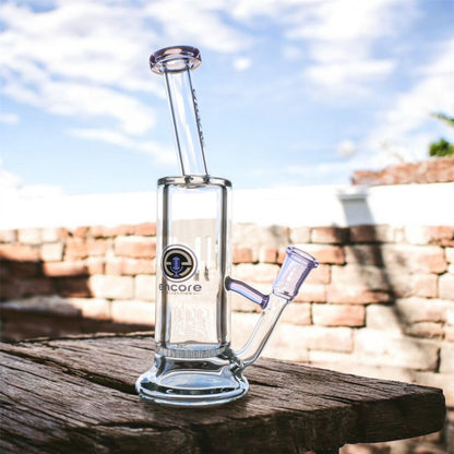 9" Encore Collection Honeycomb Slammer Bong w/ Color Accents