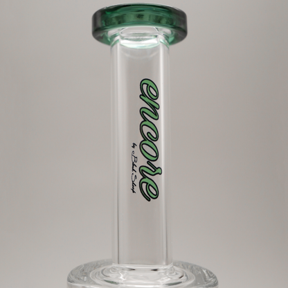 9" Encore Collection Honeycomb Slammer Bong w/ Color Accents