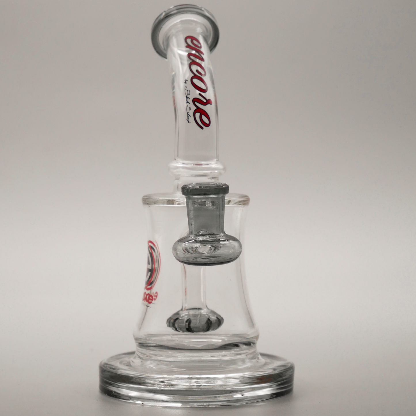 9" Encore Collection Banger Hanger Dab Rig w/ Showerhead & Color Accents