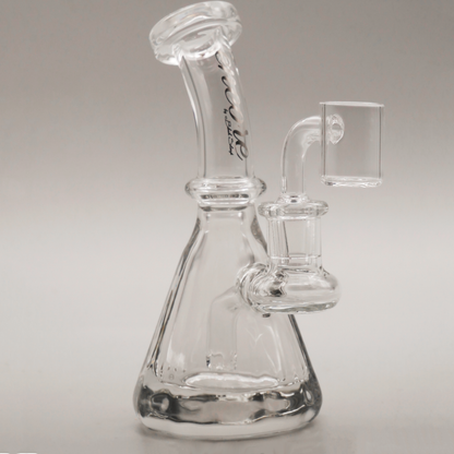 6" Encore Collection Micro Diamond Pounder Beaker Dab Rig