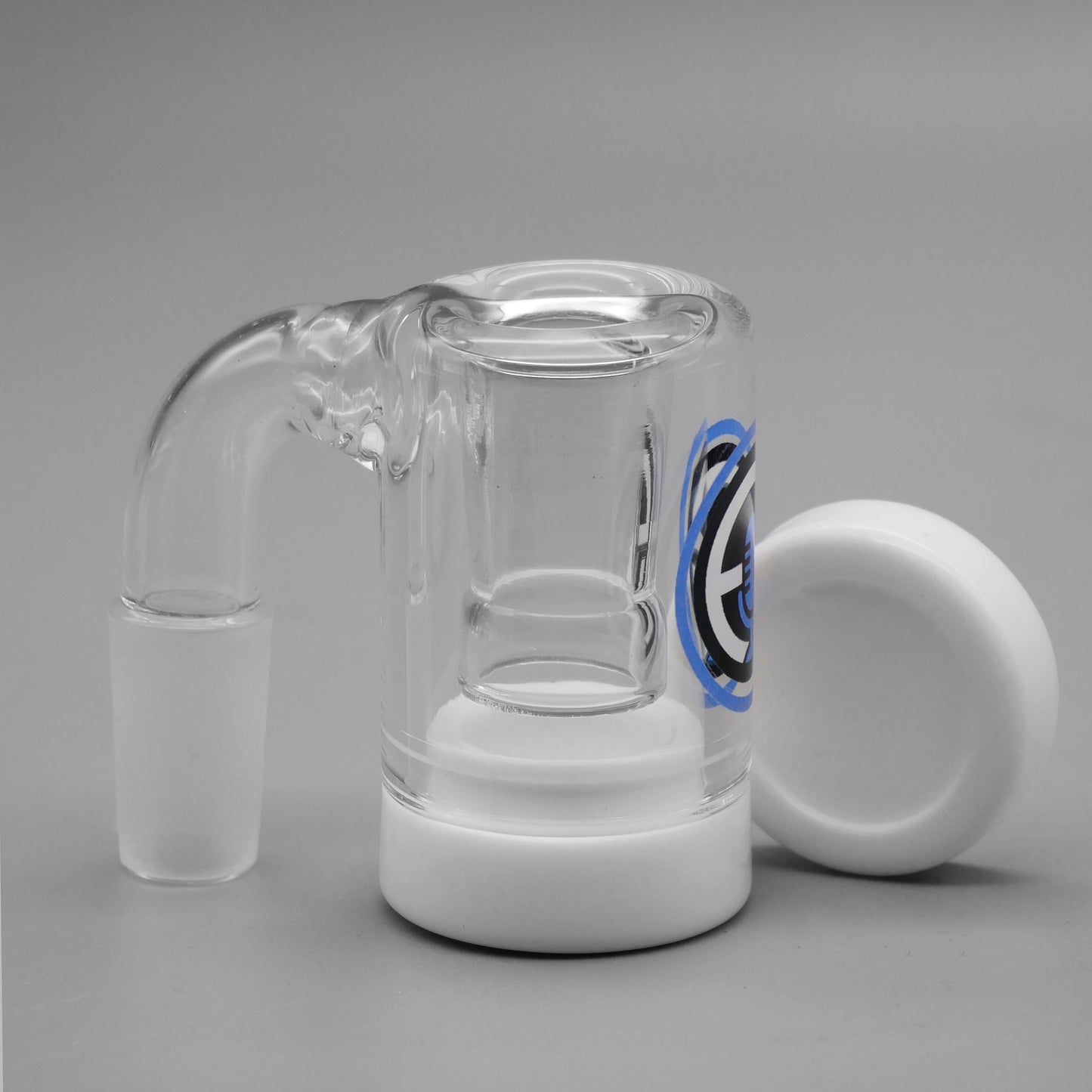 7" Hourglass Dab Rig & Mini Dry Catcher Set