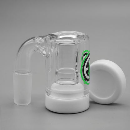 7" Hourglass Dab Rig & Mini Dry Catcher Set
