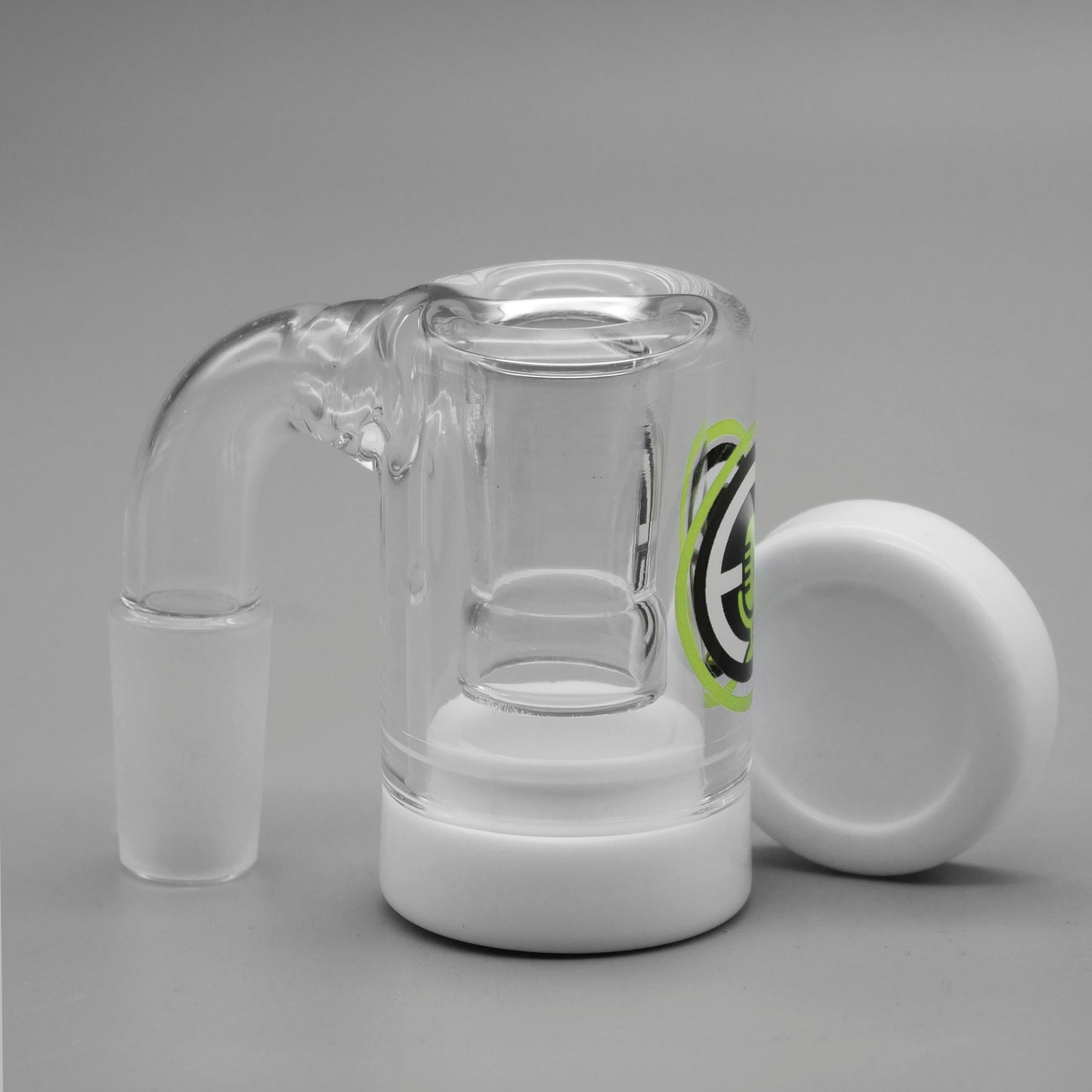 7" Hourglass Dab Rig & Mini Dry Catcher Set