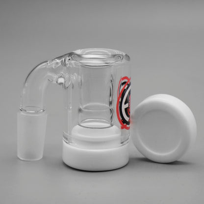 7" Hourglass Dab Rig & Mini Dry Catcher Set