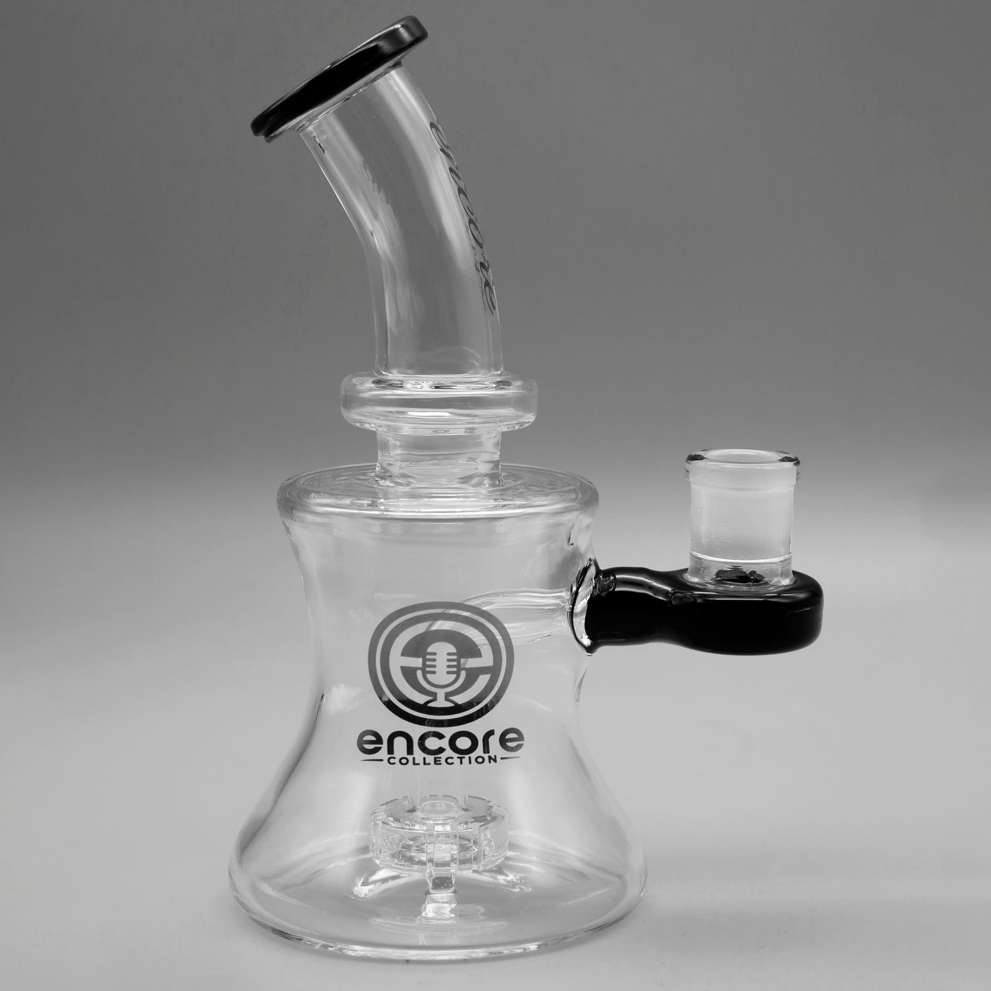 7" Hourglass Dab Rig & Mini Dry Catcher Set