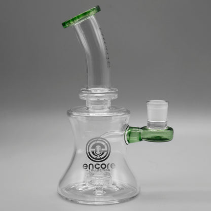 7" Hourglass Dab Rig & Mini Dry Catcher Set