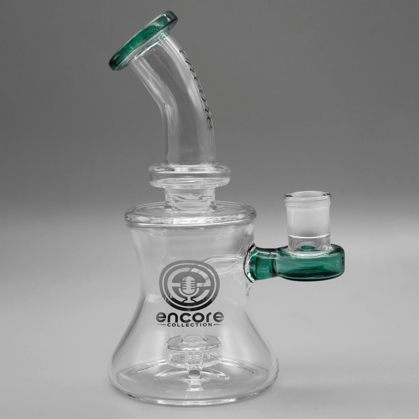 7" Hourglass Dab Rig & Mini Dry Catcher Set