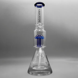 Blue — 16" Tree Mega Pounder Beaker (view 3)