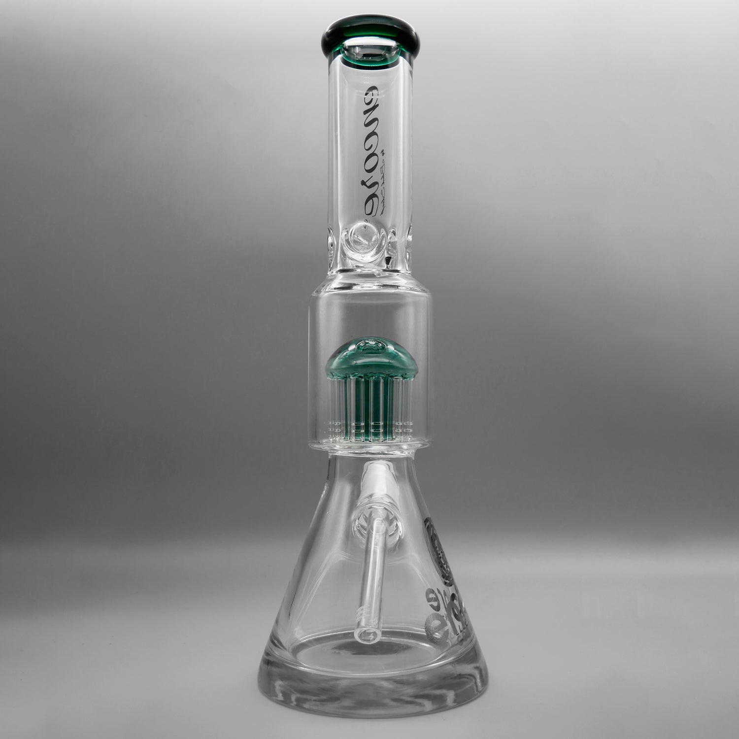 Teal — 16" Tree Mega Pounder Beaker (view 2)