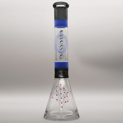 17" Encore Collection 2-Tone Alchemist Mega Pounder Beaker Bong