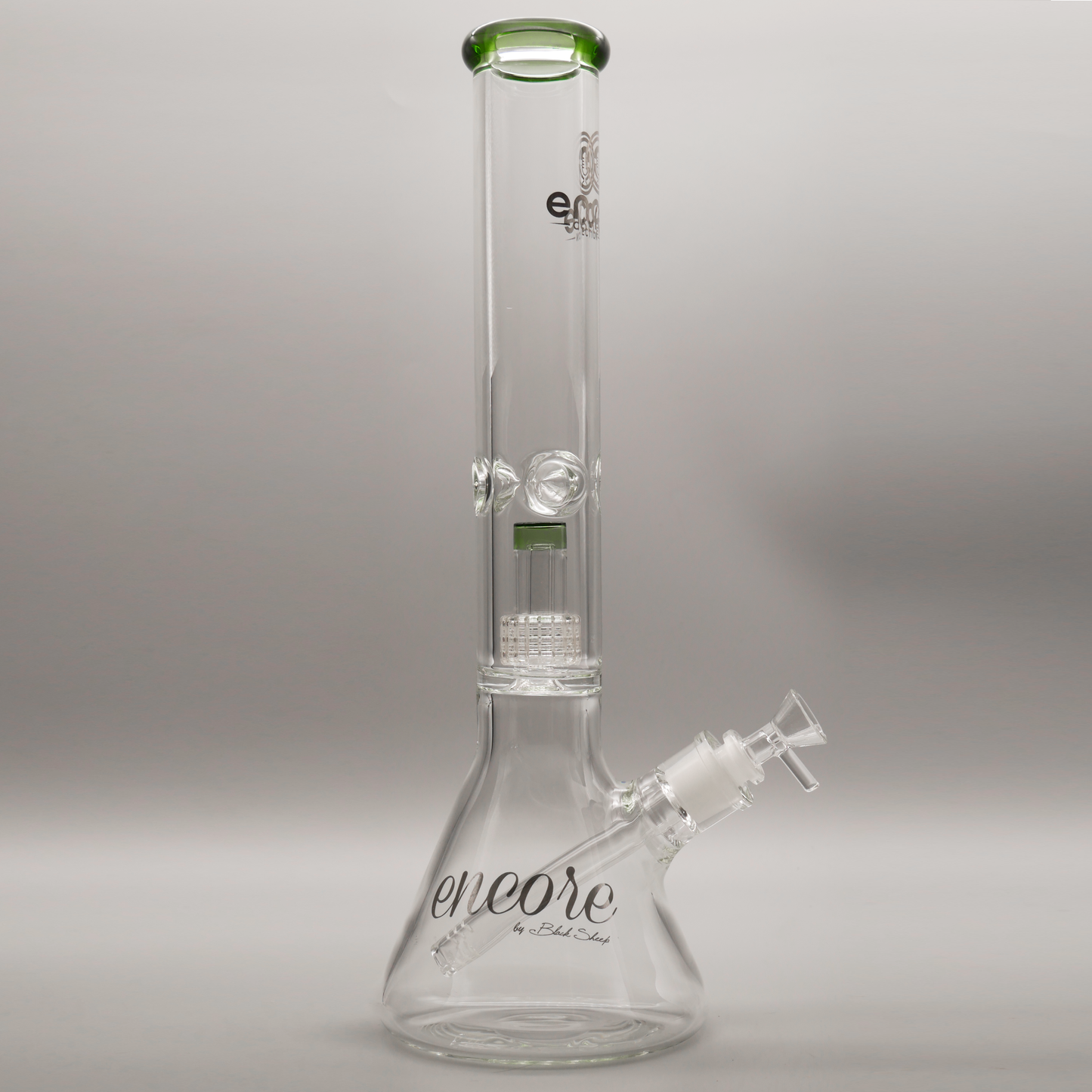 16" Encore Collection Heavywall Matrix Beaker Bong w/ Color Accents