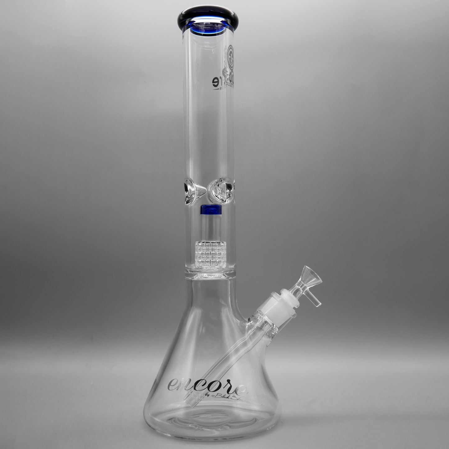 16" Encore Collection Heavywall Matrix Beaker Bong w/ Color Accents