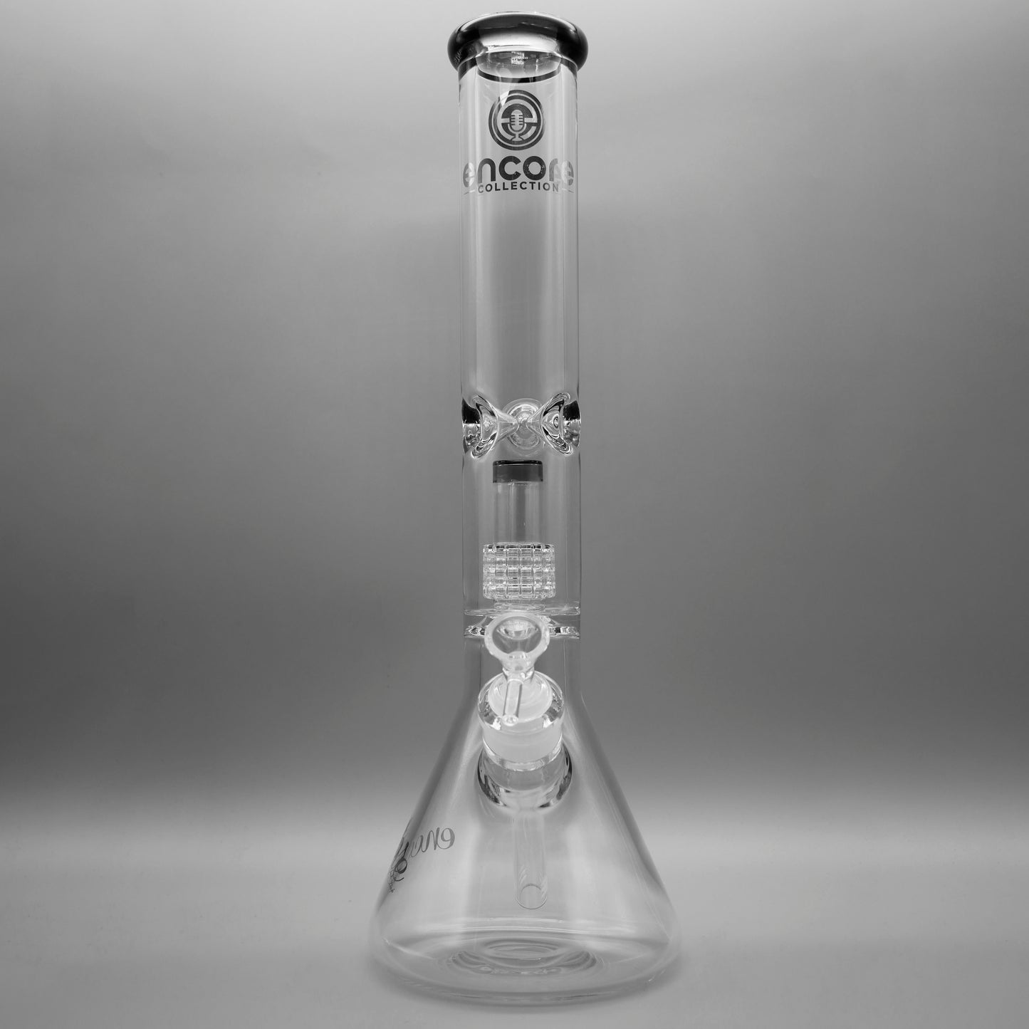 16" Encore Collection Heavywall Matrix Beaker Bong w/ Color Accents
