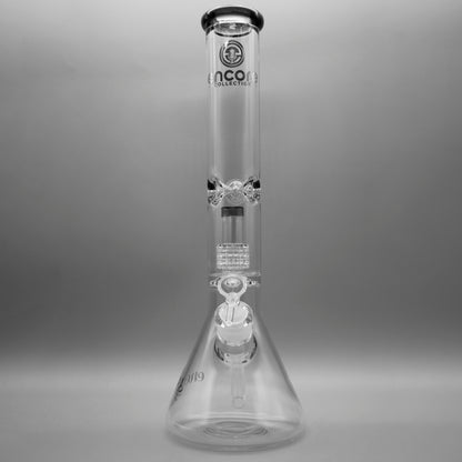 16" Encore Collection Heavywall Matrix Beaker Bong w/ Color Accents