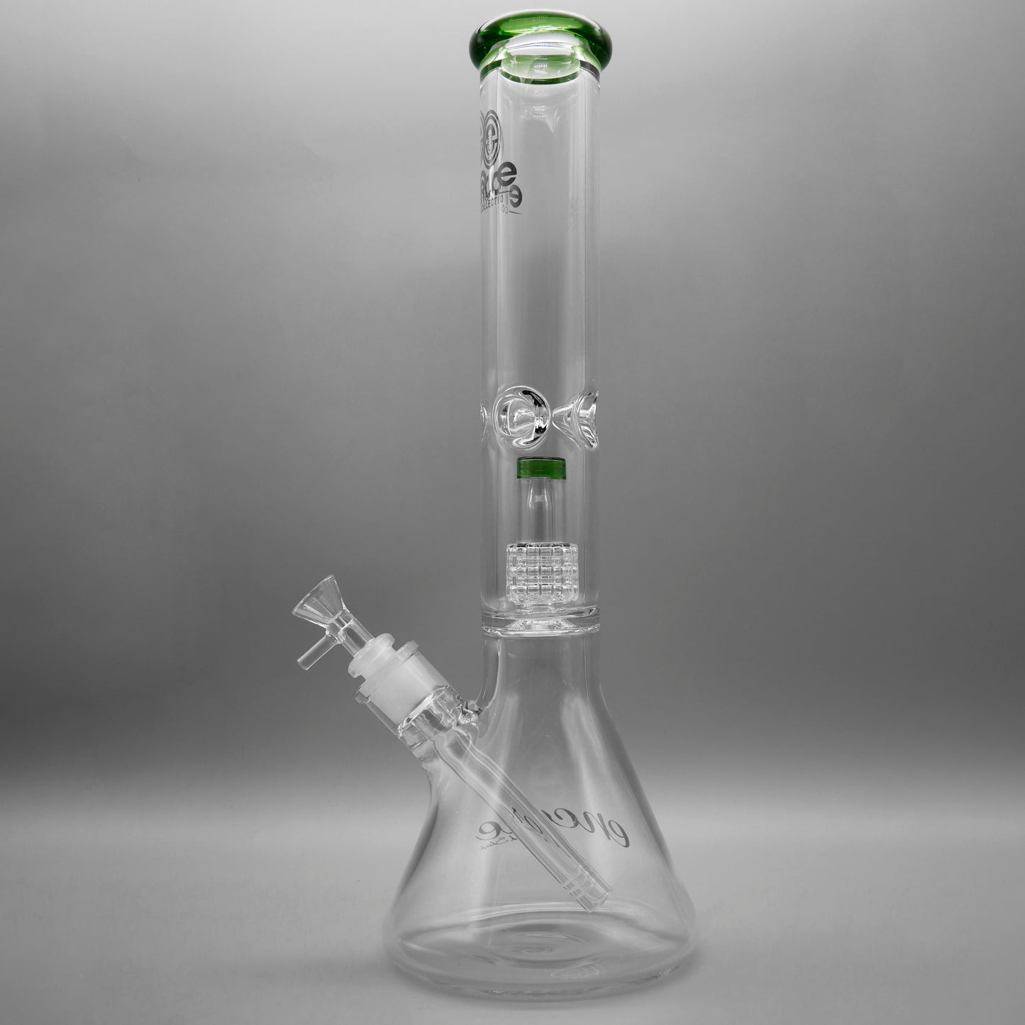 16" Encore Collection Heavywall Matrix Beaker Bong w/ Color Accents