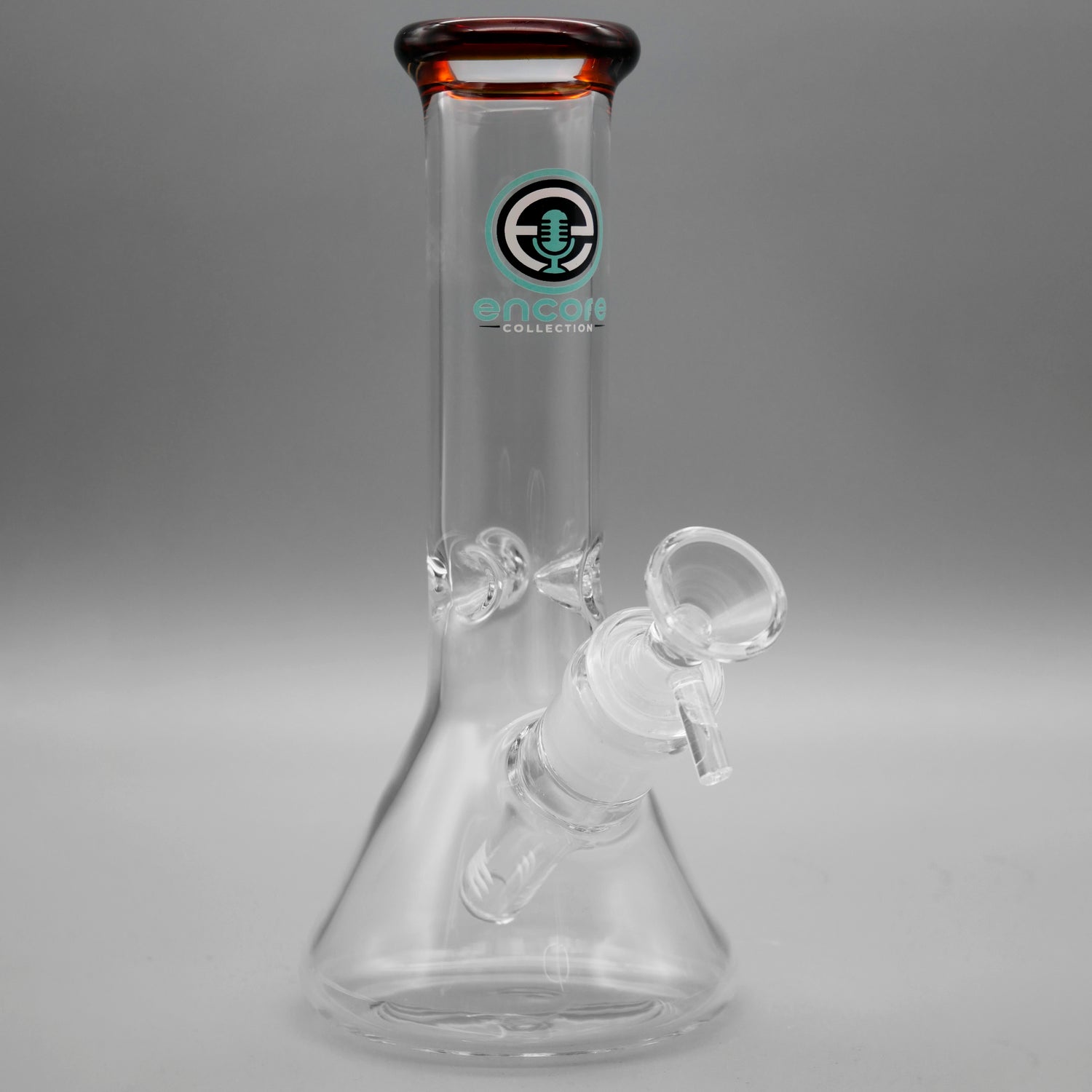Amber — 8" Mini Beaker (view 1)