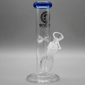 Blue — 8" Mini Straight Tube (view 1)
