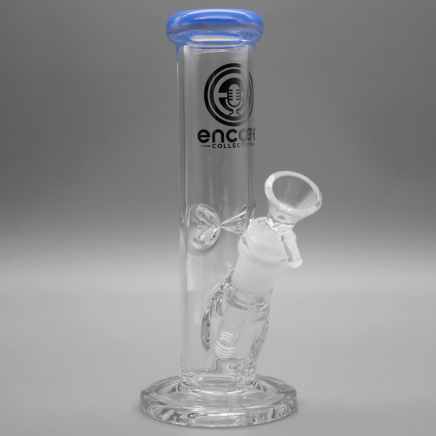 Jade Blue — 8" Mini Straight Tube (view 1)