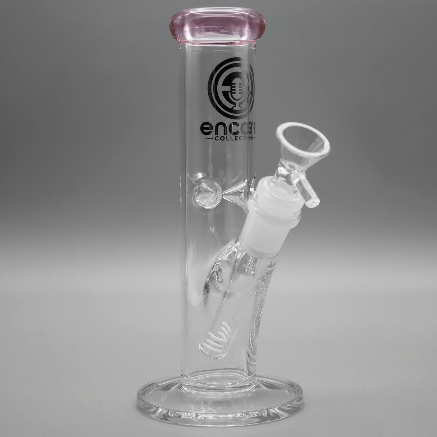 Pink — 8" Mini Straight Tube (view 1)