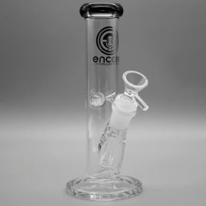 Smoke — 8" Mini Straight Tube (view 1)