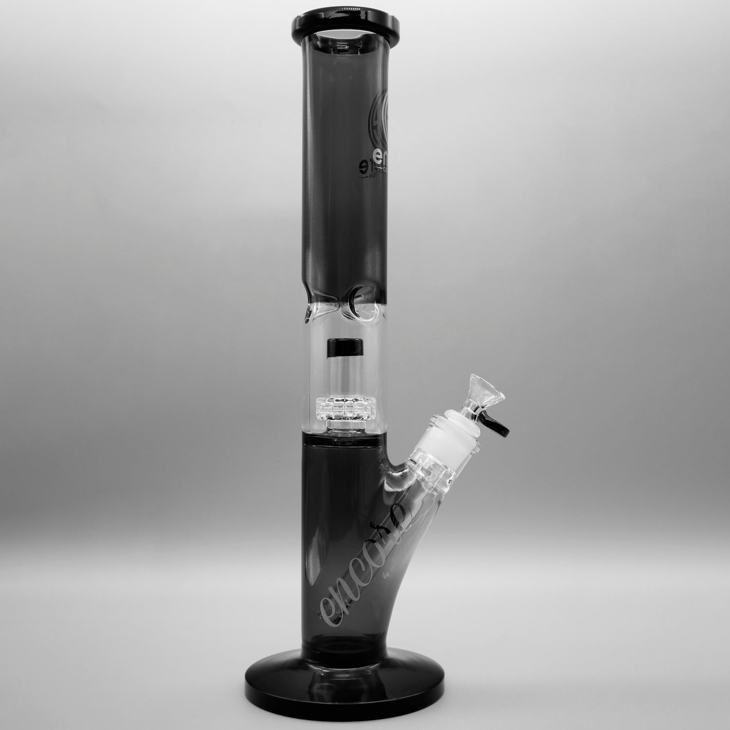 Black — 14" Full Color Straight Tube (view 1)