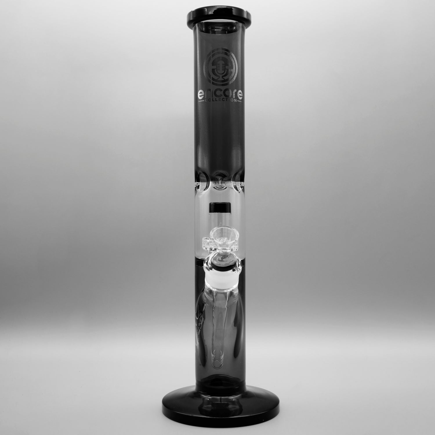 Black — 14" Full Color Straight Tube (view 2)