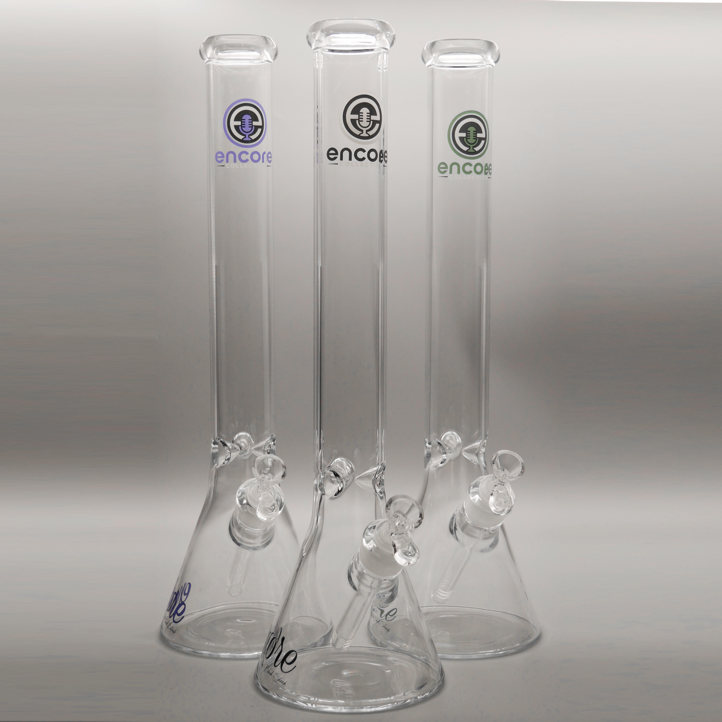 18" Encore Collection Beaker Bong w/ Heavy Duty Joint