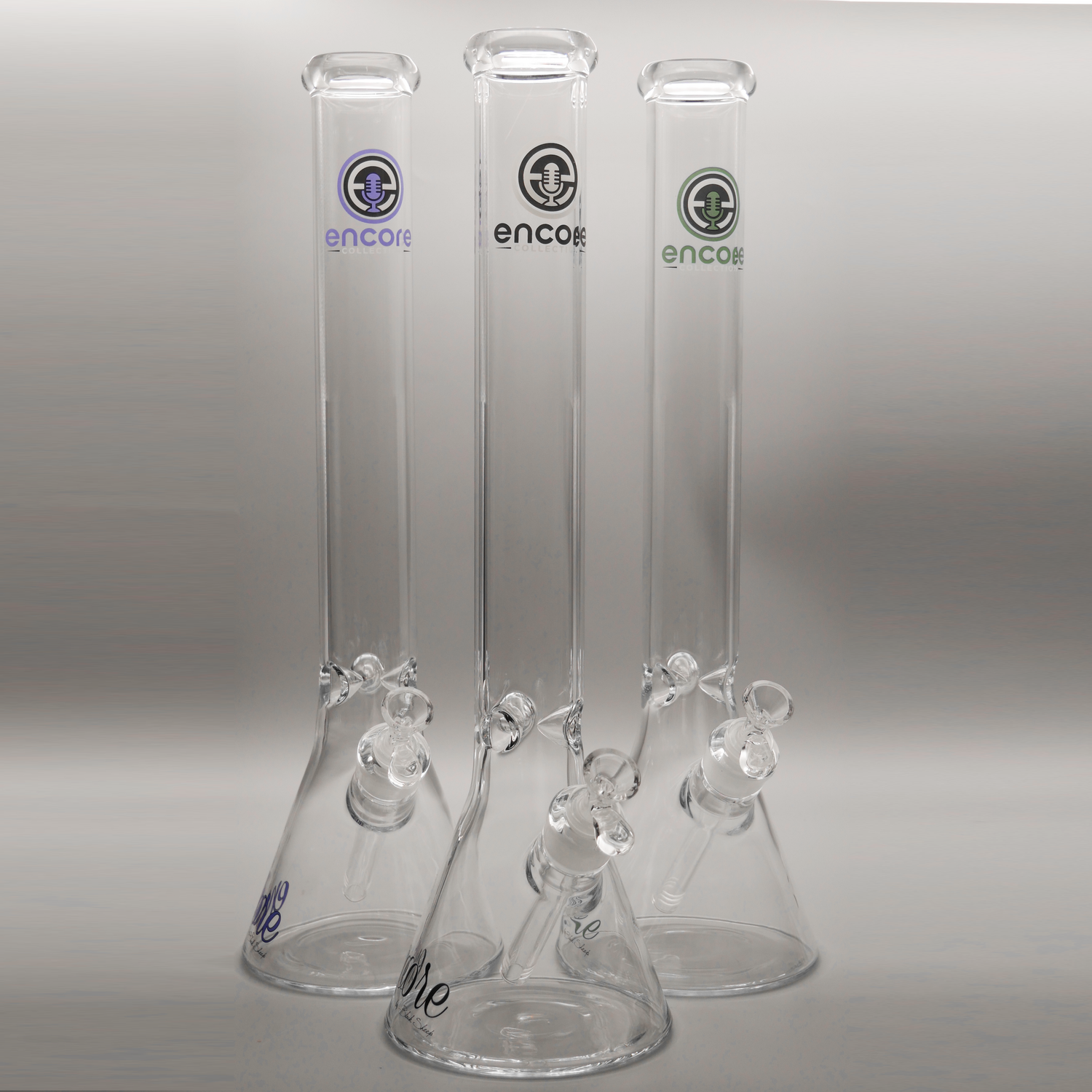 18" Encore Collection Beaker Bong w/ Heavy Duty Joint