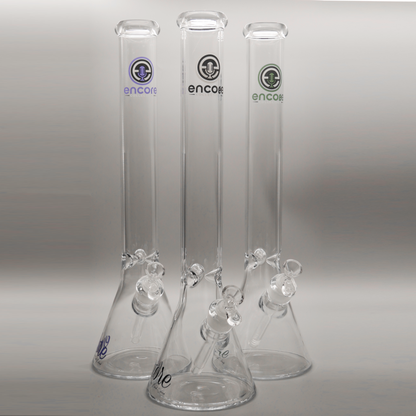 18" Encore Collection Beaker Bong w/ Heavy Duty Joint