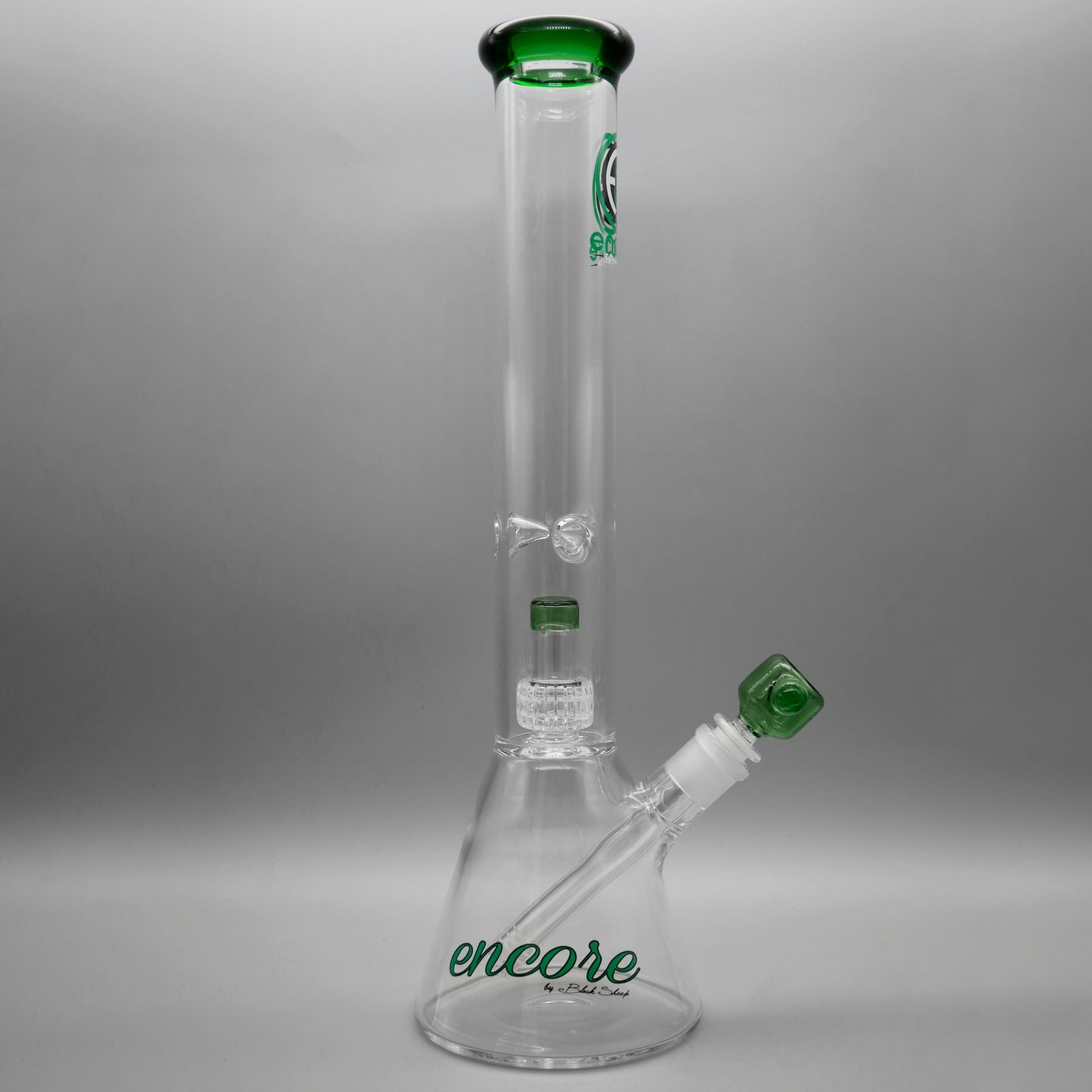 16" Encore Collection Matrix Beaker Bong w/ Color Accents