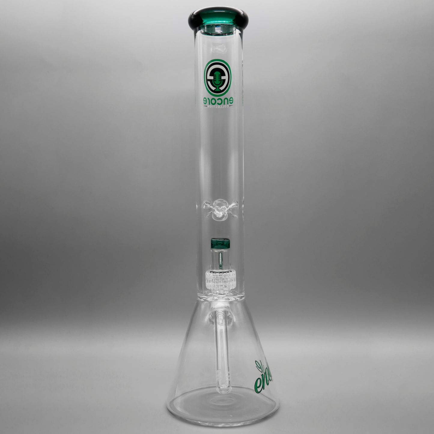 16" Encore Collection Matrix Beaker Bong w/ Color Accents