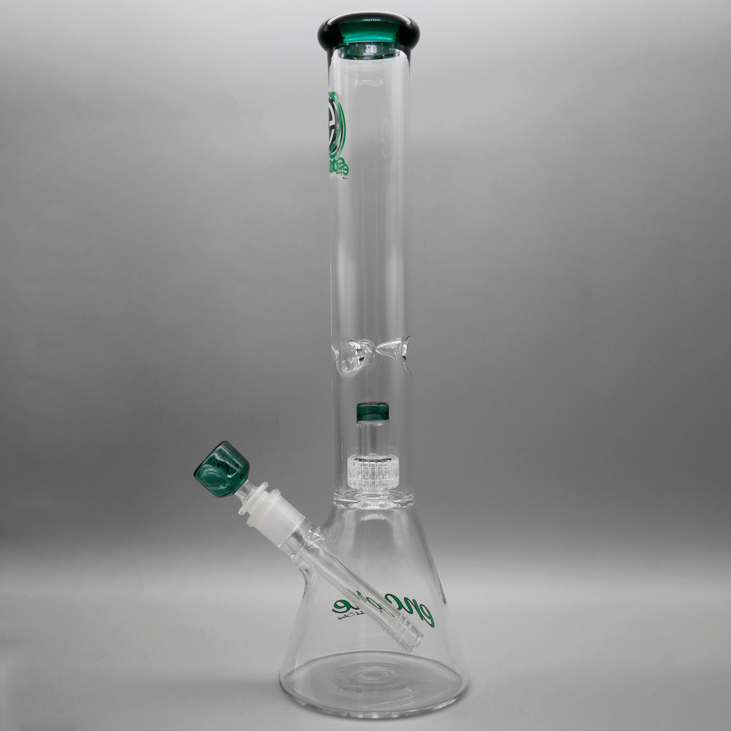 16" Encore Collection Matrix Beaker Bong w/ Color Accents