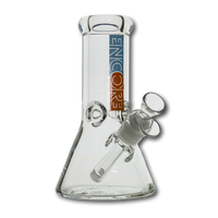 8" Encore Collection Heavy Mini Clear Beaker Bong