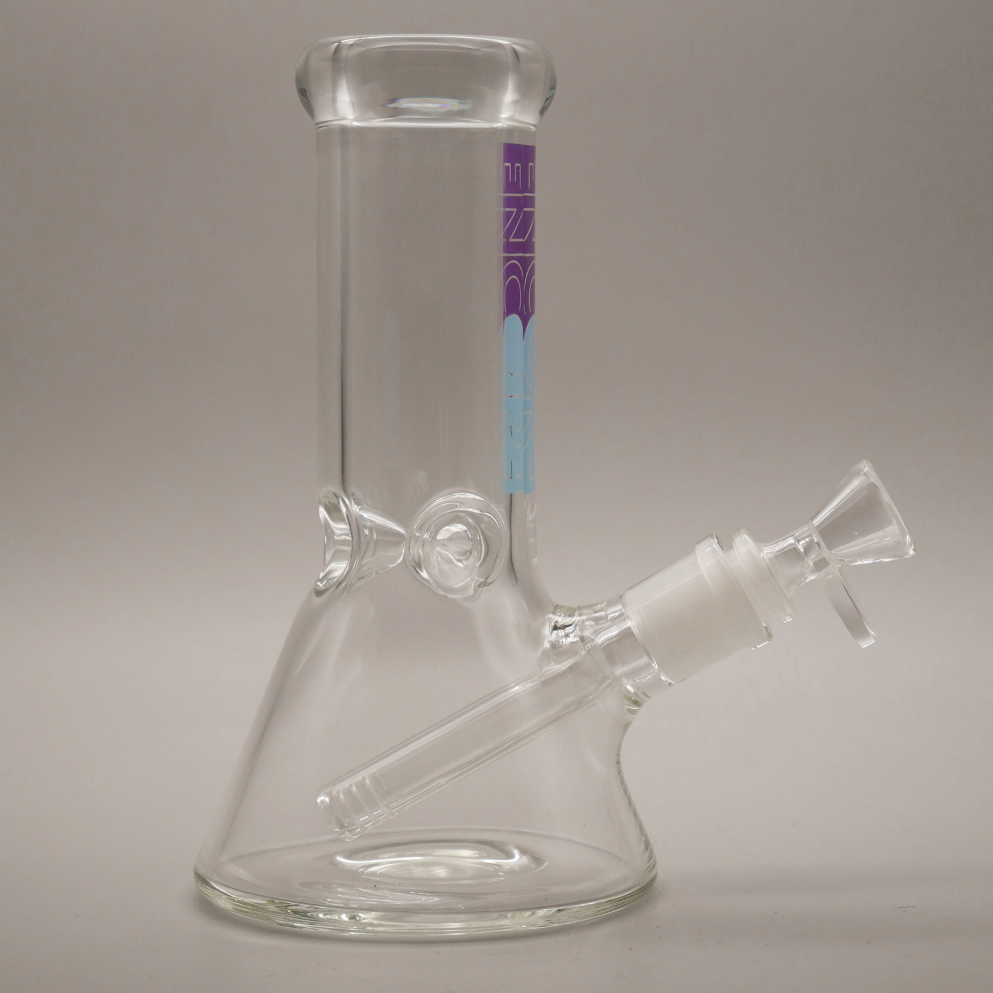 8" Encore Collection Heavy Mini Clear Beaker Bong