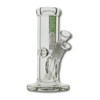 8" Encore Collection Heavy Mini Clear Stright Tube Bong