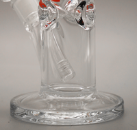 8" Encore Collection Heavy Mini Clear Stright Tube Bong