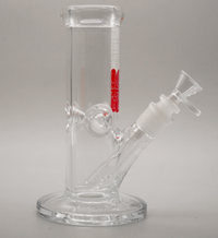 8" Encore Collection Heavy Mini Clear Stright Tube Bong
