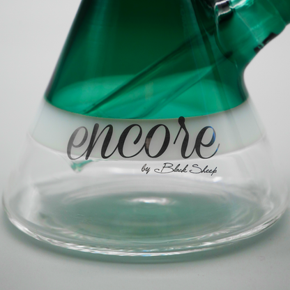 8" Encore Collection Mini Solid Color Beaker w/ White Accents