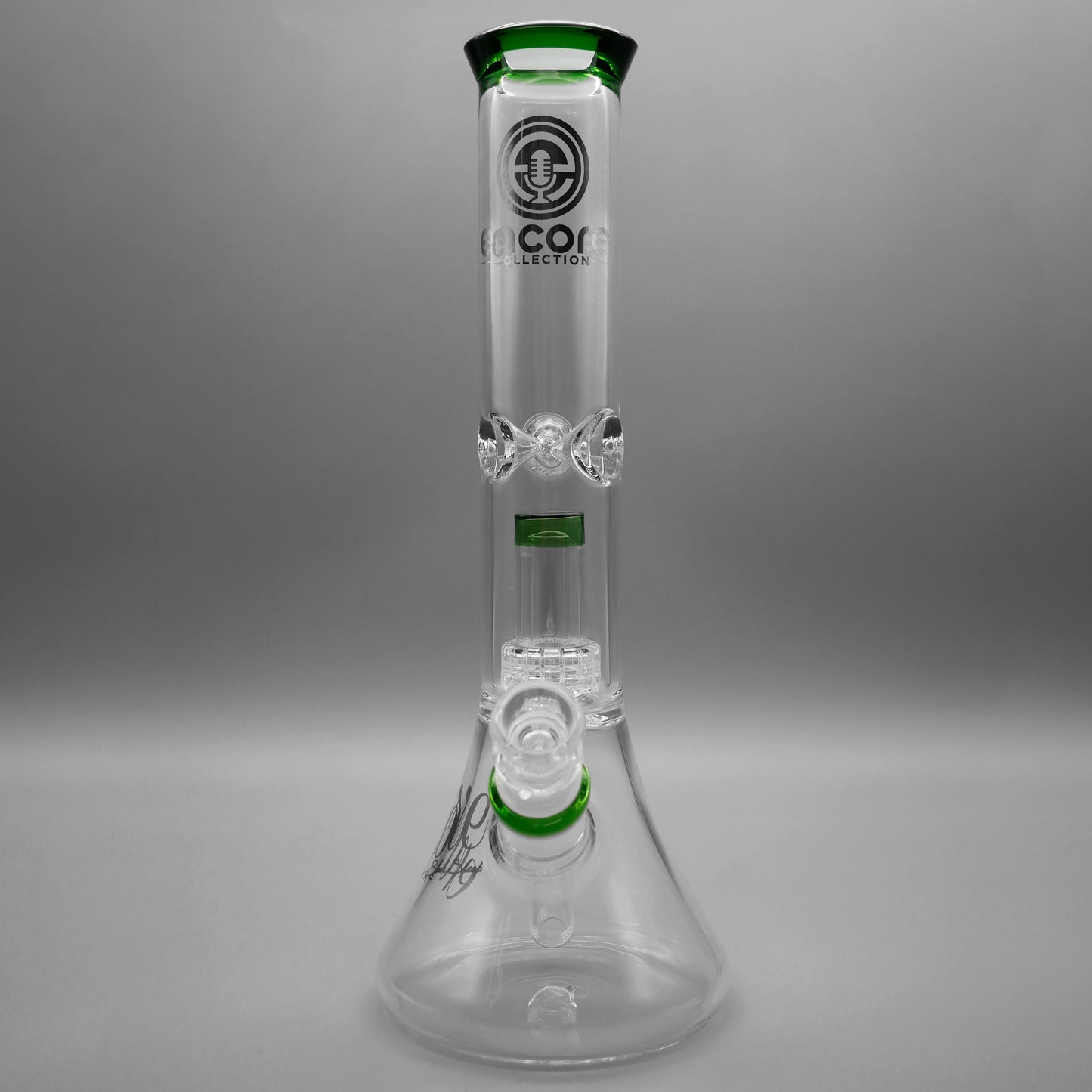 12" Encore Collection Double Chamber Matrix Perc Beaker Bong