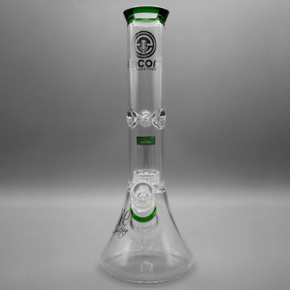 12" Encore Collection Double Chamber Matrix Perc Beaker Bong