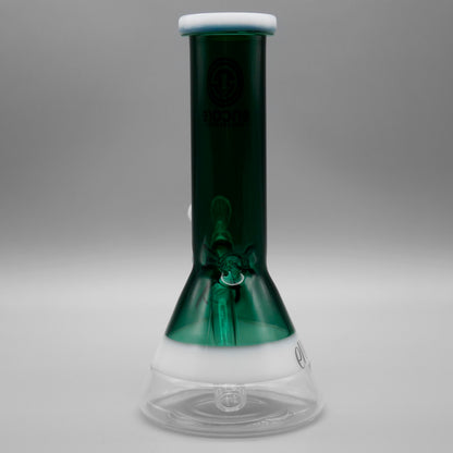 8" Encore Collection Mini Solid Color Beaker Bong w/ White Accents